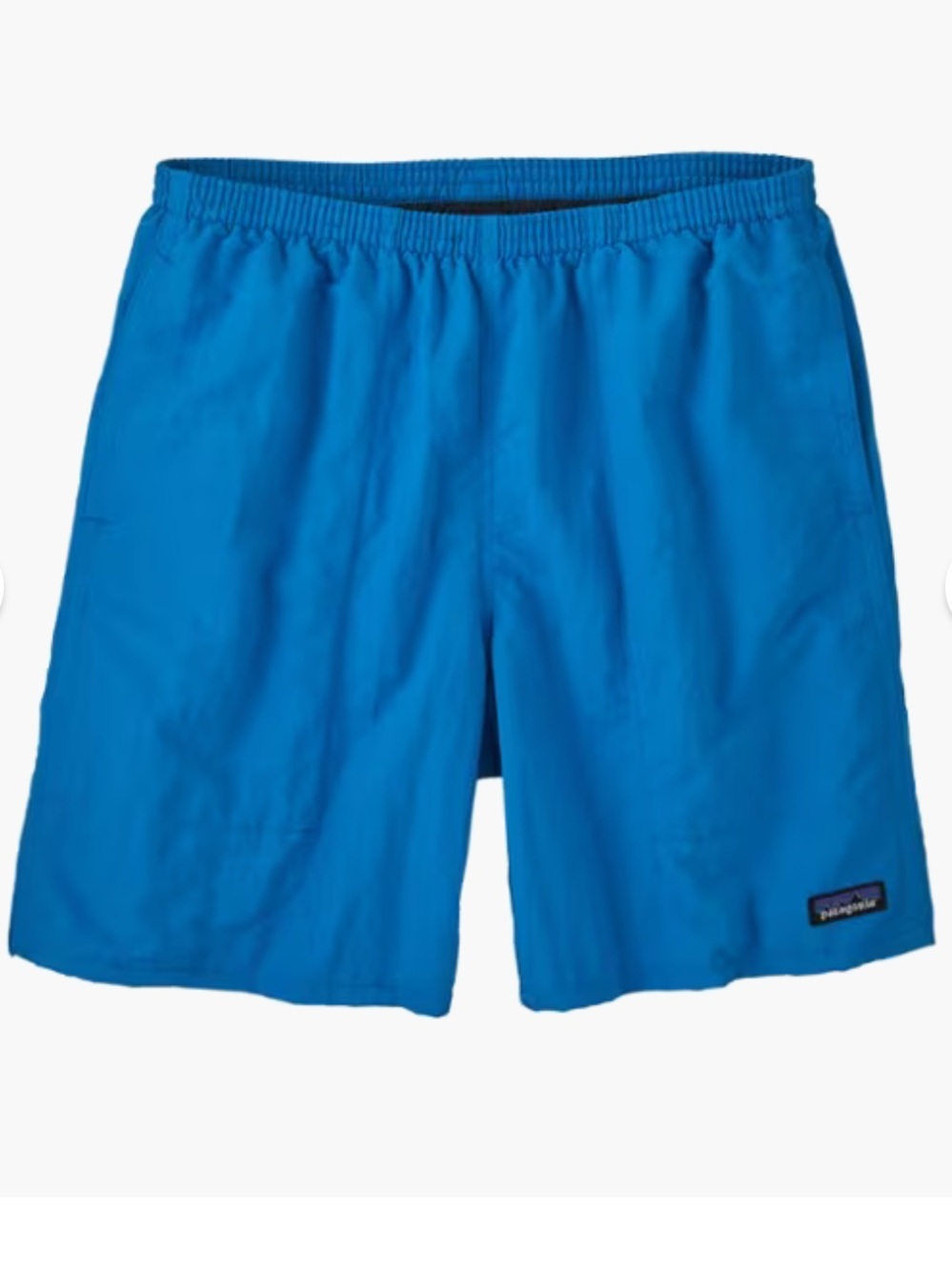 NWOT Patagonia Men's Baggies Longs Swim Trunks in Bright Blue Sz L